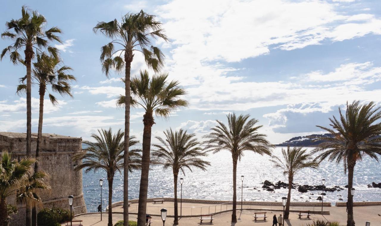 Vue Mer Et Remparts. Entre Vieille Ville Et Plages Antibes Bagian luar foto